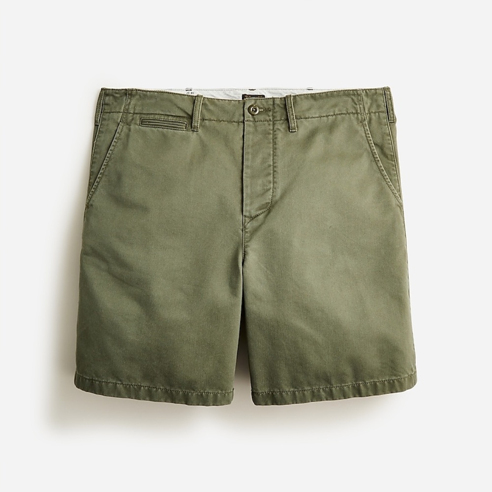 j crew men's 8" shorts
